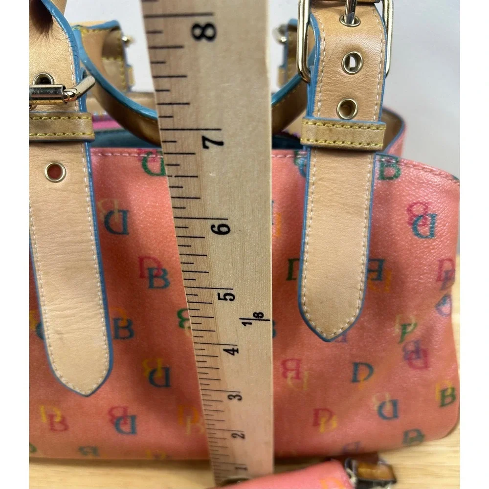 VTG Y2K Dooney & Bourke Satchel Wallet SET 